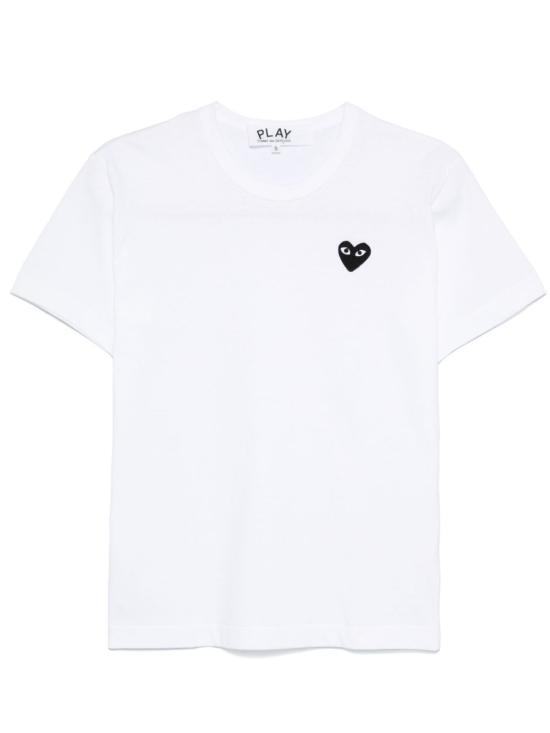26FW 꼼데가르송 반팔 티셔츠 AXT064 2 WHITE