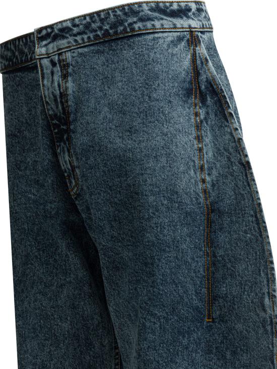 26SS 알라이아 페탈 데님 팬츠 AA9P0253T535C524 Blue - ALAIA