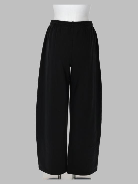 26FW 알렉산더 왕 스트레이트 팬츠 1CC4264065 011 BLACK - ALEXANDER WANG