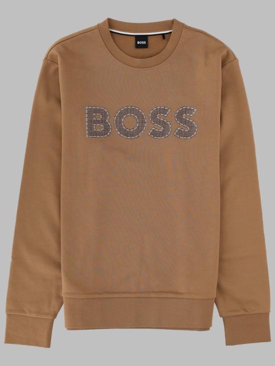 26FW 보스 긴팔 티셔츠 50565651 10277889260 BEIGE