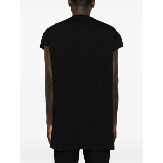 26FW 릭 오웬스 반팔 티셔츠 RR02F4255 JA09 BLACK - RICK OWENS