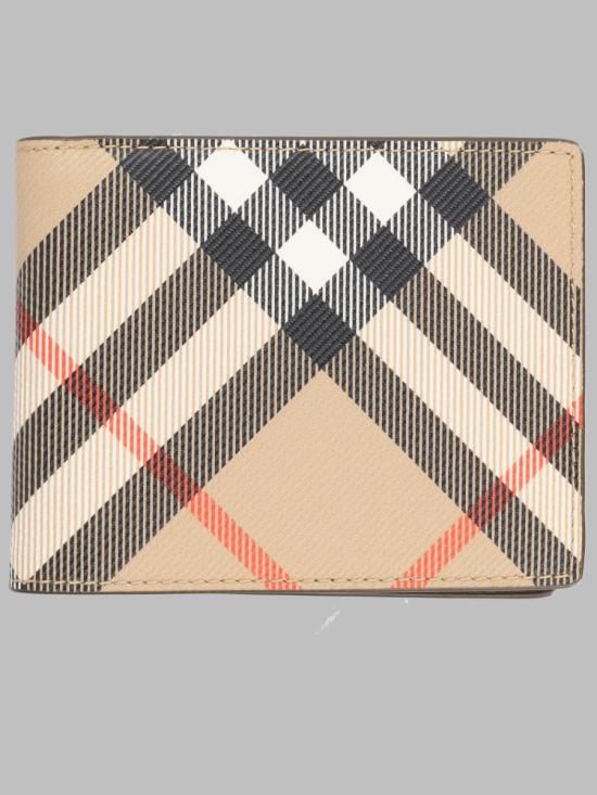 26FW 버버리 체크 슬림 반지갑 8095693 A2021 BEIGE