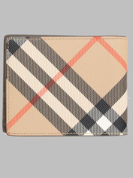 26FW 버버리 체크 슬림 반지갑 8095693 A2021 BEIGE - BURBERRY