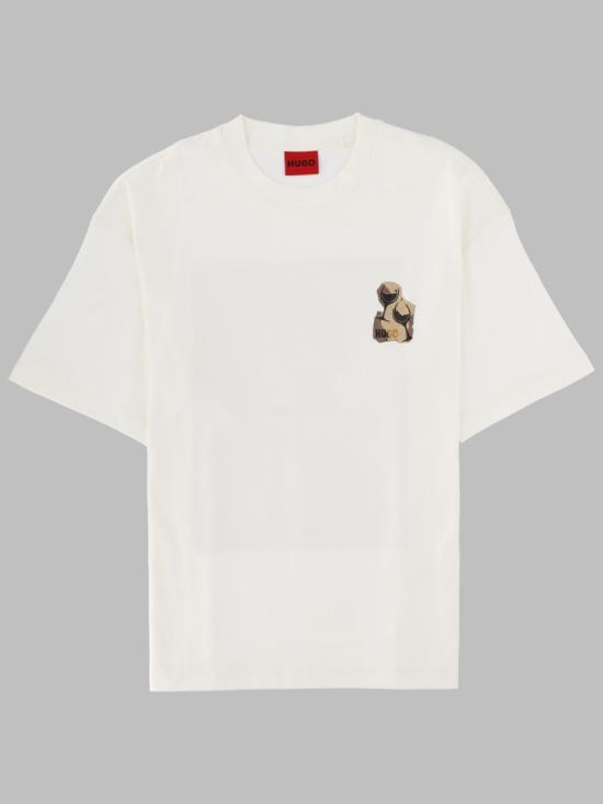 26FW 휴고보스 반팔 티셔츠 50563795 10270364102 BEIGE