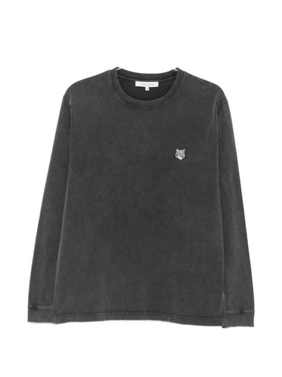 26FW 메종키츠네 반팔 티셔츠 PM00119KJBIT7 0519 BLACK