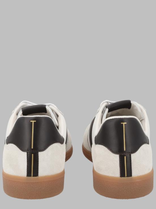 26FW 톰포드 스웨이드 & 스무스 레더 스니커즈 J1584 LCL457NWWZ WHITE - TOMFORD