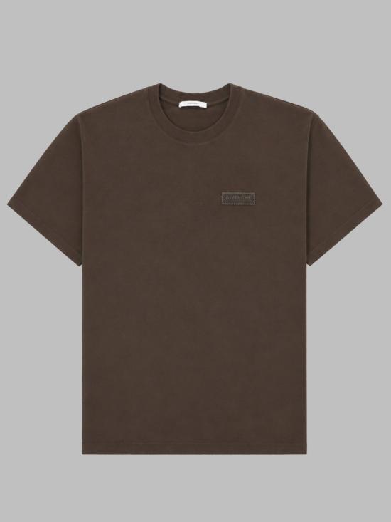 26FW 지방시 반팔 티셔츠 BM71NK3YSJ 202 BROWN