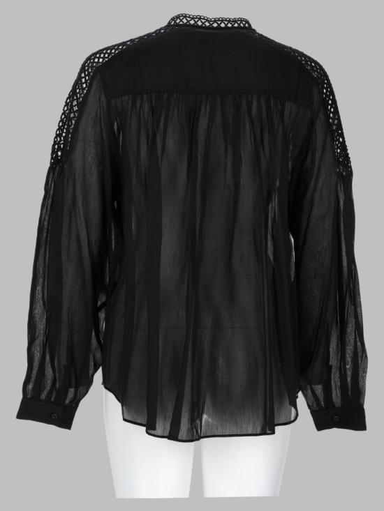 26FW 이자벨마랑에뚜왈 블라우스/셔츠 HT0942FA D3J04E01BK BLACK - ISABEL MARANT ETOILE