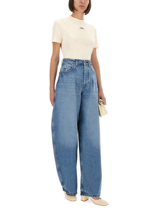 26FW 자크뮈스 더 오발로 드 님 데님 팬츠 PAW00609AD0 003833C DENIM - JACQUEMUS