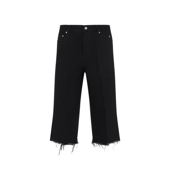 26FW 릭 오웬스 데님 팬츠 RR02F4303 HDK09 BLACK - RICK OWENS
