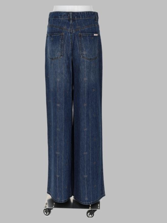 26FW 셀프 포트레이트 데님 팬츠 PF26 826PA BL BLUE - SELF PORTRAIT