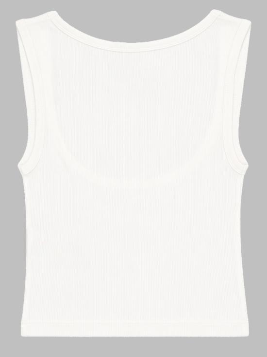 26FW 비비안웨스트우드 크롭 립 탑 크롭 립 탑 1G010011 J00BOA401 WHITE - VIVIENNE WESTWOOD