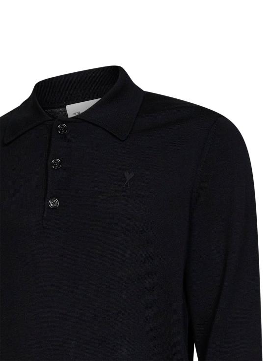 26FW 아미 스웨터 HPL457 KN01970180 BLACK - AMI