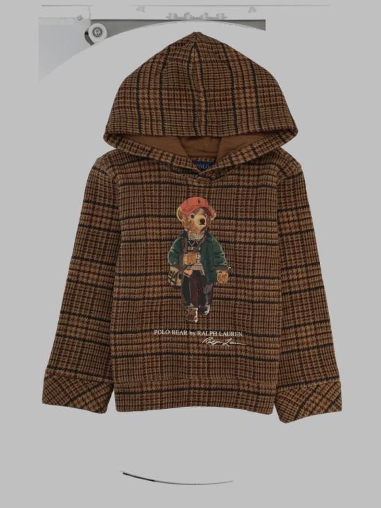26FW [키즈] 폴로 랄프로렌 니트/스웻셔츠 322B27801K 001GLENVIEWTWEED BROWN
