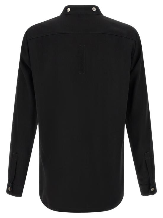 26FW 릭 오웬스 긴팔 셔츠 RU02F4287 WT09 BLACK - RICK OWENS