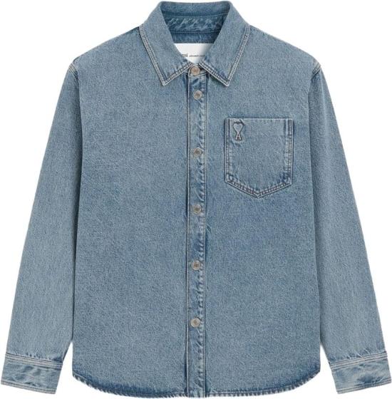 26FW 아미 블라우스/셔츠 UJK918 DE0046480 BLUE