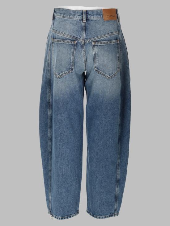 26FW 이자벨마랑 오리안 페이디드 데님 배럴 진 PA0584FA D1H04I30LU BLUE - ISABEL MARANT
