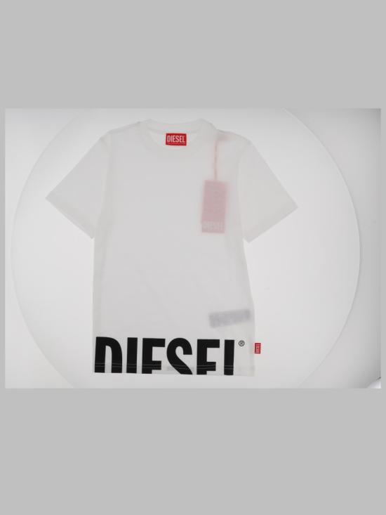 26FW [키즈] 디젤 티셔츠 J03040K 00YI9K100 WHITE