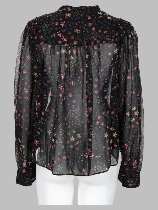 26FW 이자벨마랑에뚜왈 블라우스/셔츠 HT0947FA D3J01EBKEC BLACK - ISABEL MARANT ETOILE