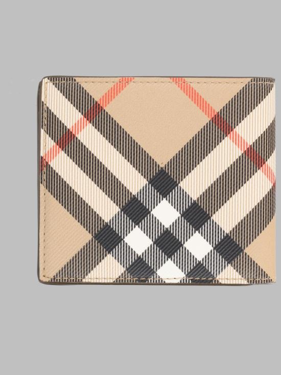 26FW 버버리 체크 반지갑 샌드 8091926 A2021 BEIGE - BURBERRY