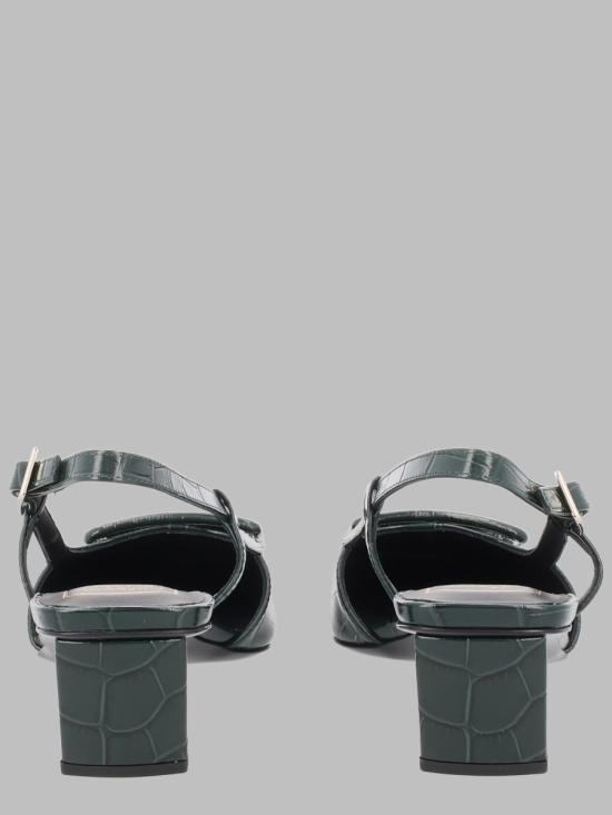 26FW 로저비비에 플랫 슈즈 RVW00635340VRC T823 GREEN - ROGER VIVIER