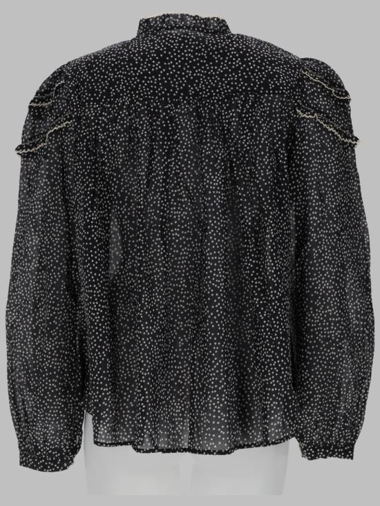 26FW 이자벨마랑에뚜왈 블라우스/셔츠 HT0681FA D3J03EBKEC BLACK - ISABEL MARANT ETOILE