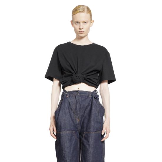 26FW 마그다뷰트림 탑 182425 BLACK