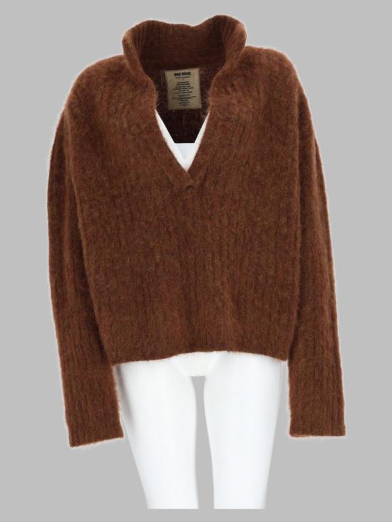 26FW 우마 왕 폴로 티셔츠 UK7165 UW240 BROWN