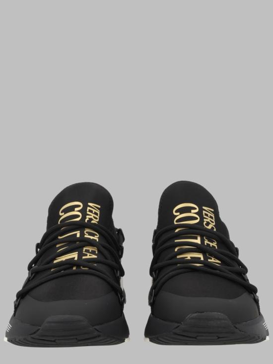 26FW 베르사체 폰도 다이나믹 로고 트레이너 79YA3SA6 ZS915G89 BLACK