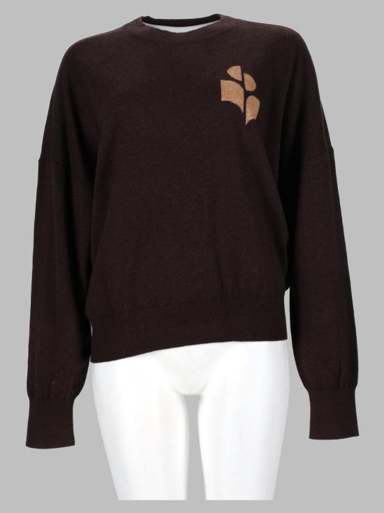 26FW 이자벨마랑에뚜왈 마리산스 코튼 스웨터 PU0053FA A1X05E50CL BROWN