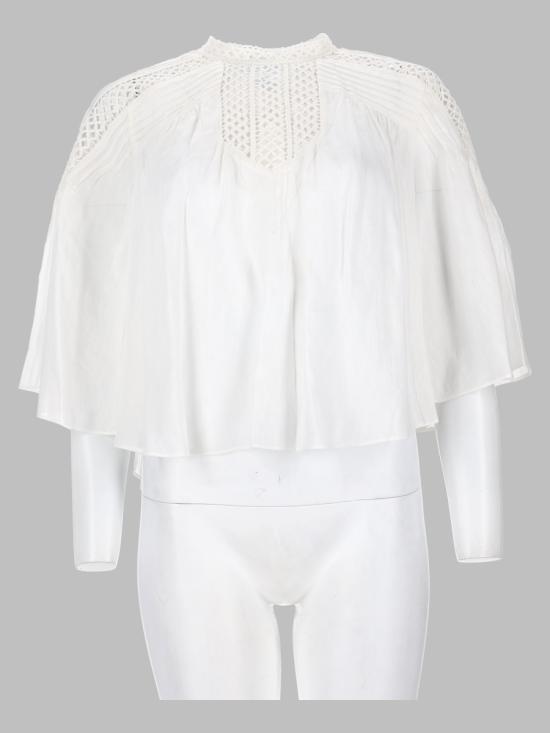 26FW 이자벨마랑에뚜왈 블라우스/셔츠 HT0902FA D3J04E20WH WHITE