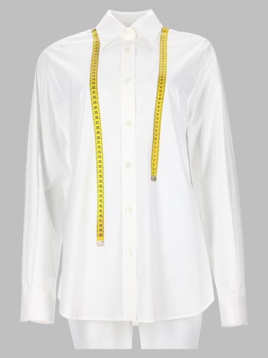 26FW 모스키노 블라우스/셔츠 02105531 1001 WHITE