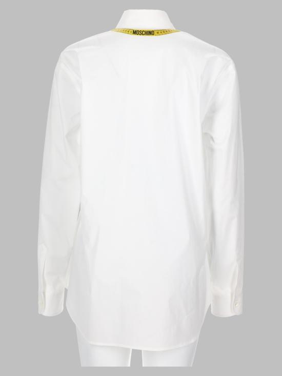 26FW 모스키노 블라우스/셔츠 02105531 1001 WHITE - MOSCHINO