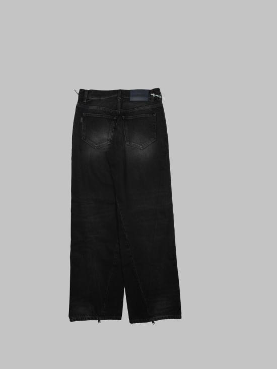 26FW 하이쿠레 데님 팬츠 HEW03371DF119L0938 L0938 BLACK - HAIKURE