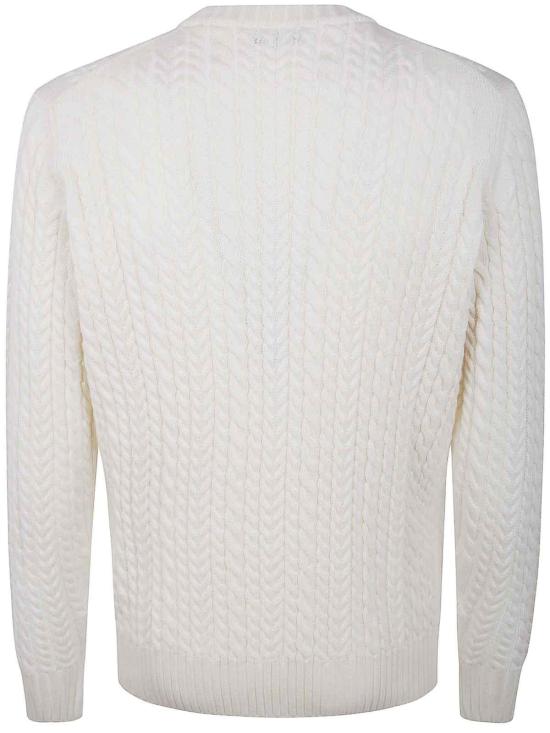 25FW 필리포 드 로렌티스 스웨터 GC3MLWM7Y020 WHITE - FILIPPO DE LAURENTIIS