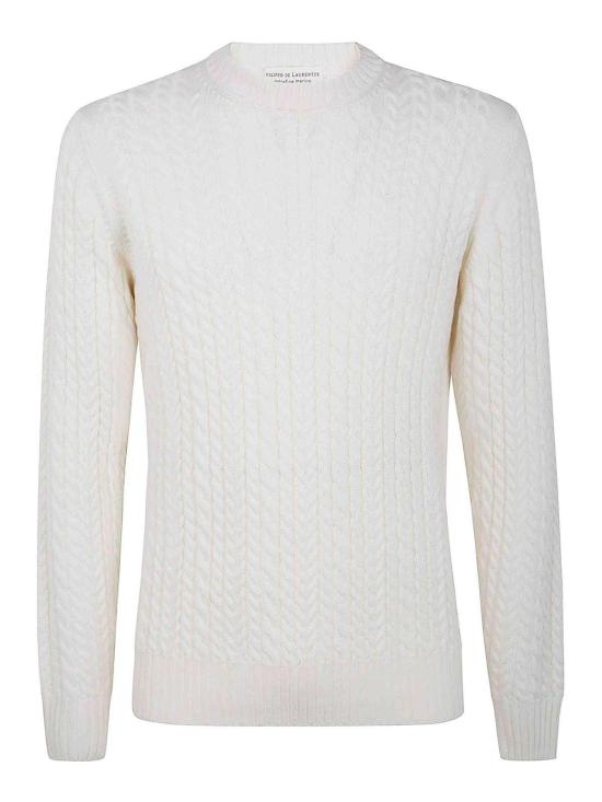 25FW 필리포 드 로렌티스 스웨터 GC3MLWM7Y020 WHITE
