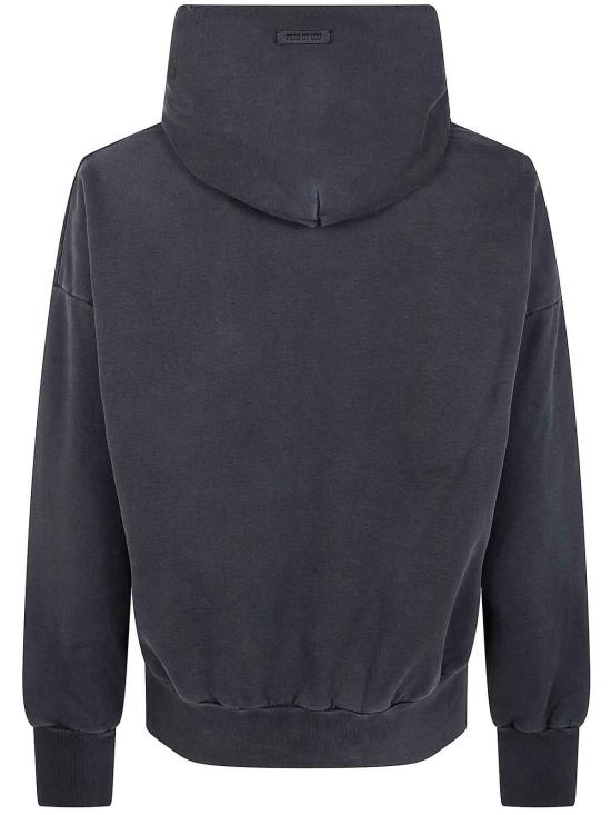 25FW 피어오브갓 릴렉스핏 로고 플리스 후드 티셔츠 FG25FW1212102BHF001 Black - FEAR OF GOD