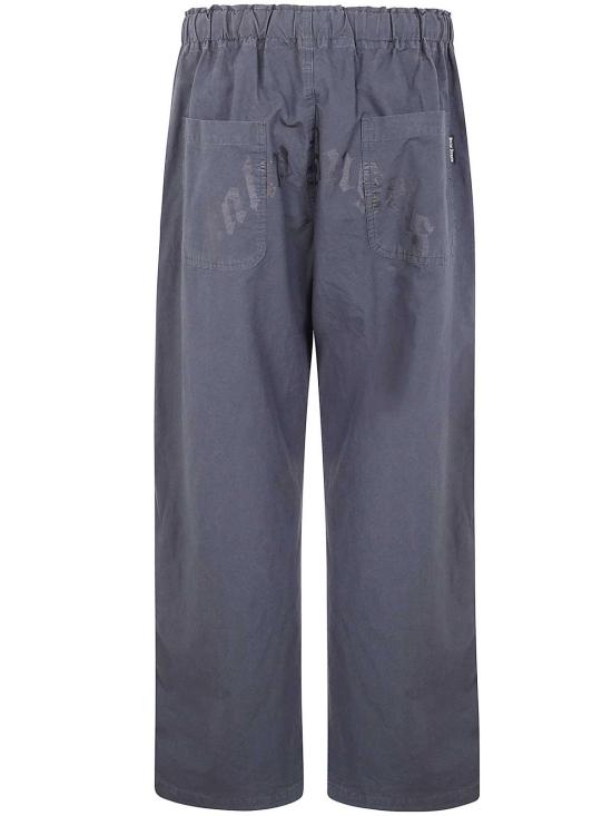 25FW 팜앤젤스 스트레이트 팬츠 PMCA117F25FAB0011310 Black - PALM ANGELS