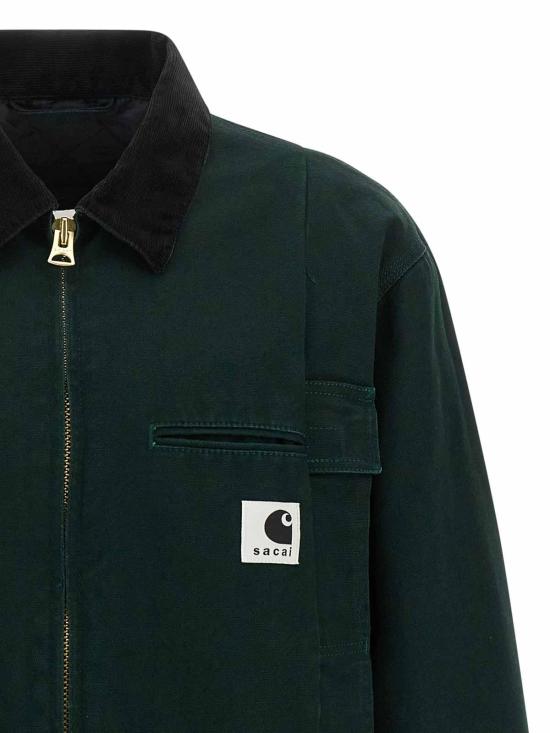 25FW 사카이 덕 자켓 2500990S551 GREEN - SACAI