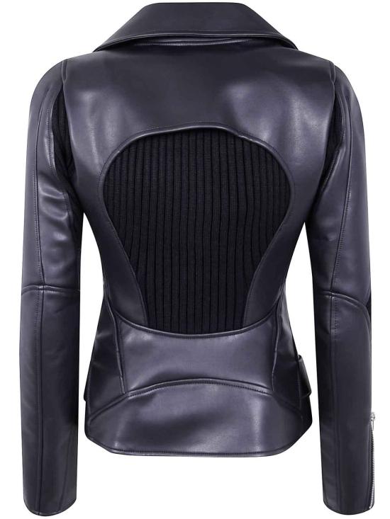25FW 와타나베 준야 바이커 자켓 JPJ0070511 BLACK - JUNYA WATANABE