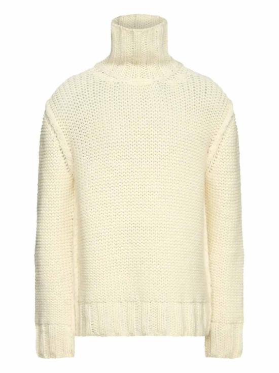 25FW MM6 메종마르지엘라 터틀넥 SH2HA0008M13166101 WHITE - MM6 MAISON MARGIELA