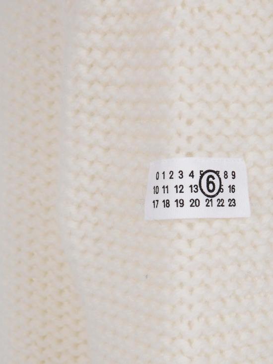 25FW MM6 메종마르지엘라 터틀넥 SH2HA0008M13166101 WHITE - MM6 MAISON MARGIELA