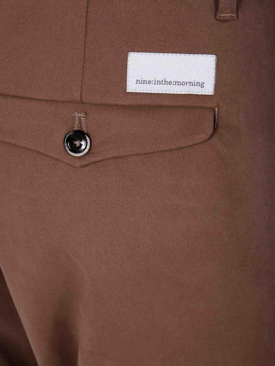25FW 나인인더모닝 스트레이트 팬츠 9FW25GVE57CAMEL Brown - NINE IN THE MORNING