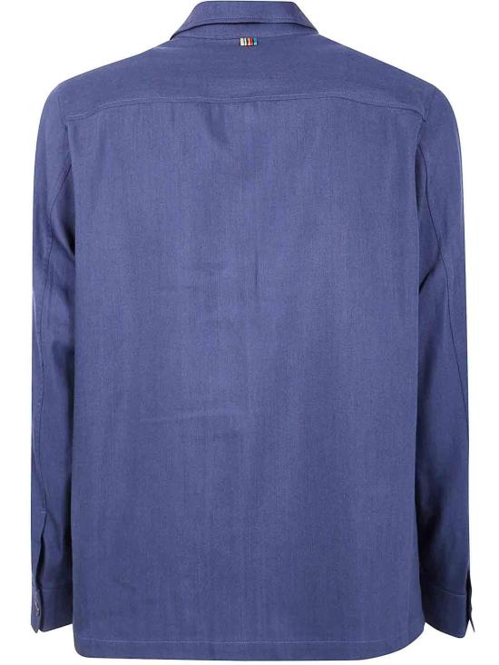 25FW 폴 스미스 긴팔 셔츠 M1R703YT0279147 Blue - PAUL SMITH