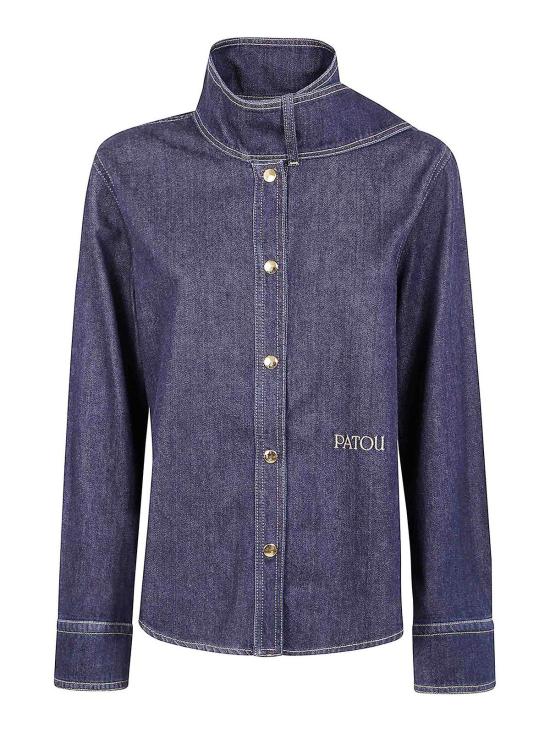 25FW 파투 데님 셔츠 BL0450224642B BLUE