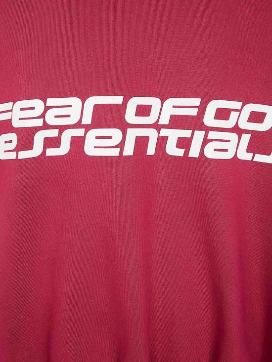 25FW 피어오브갓 탑 192HO256901FCRIMSON Red - FEAR OF GOD