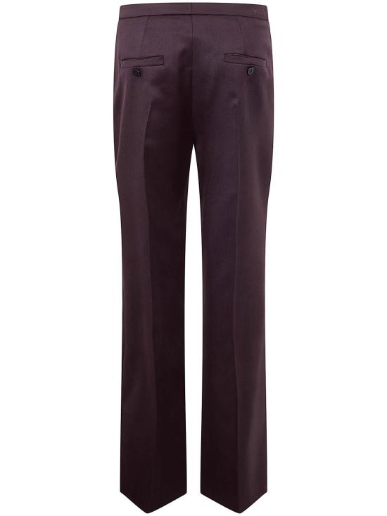 25FW 마그다뷰트림 수트 팬츠 113925BURGUNDY Red - MAGDA BUTRYM