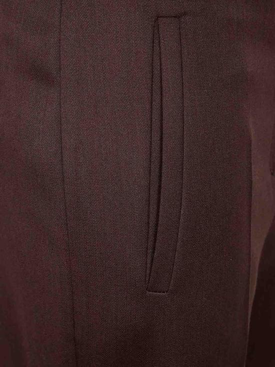 25FW 마그다뷰트림 수트 팬츠 113925BURGUNDY Red - MAGDA BUTRYM