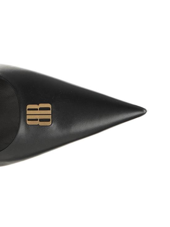 26FW 발렌시아가 에비뉴 BB 에디터 펌프스 845393WA9191080 BLACK - BALENCIAGA