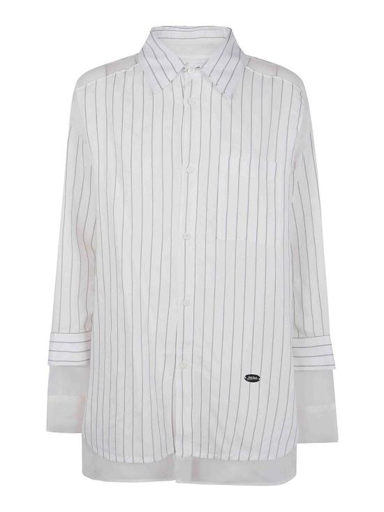 25FW 장 폴 고티에 셔츠 2504UST038W0380150 WHITE
